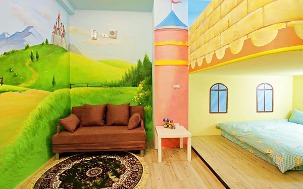 台南民宿推薦親子傑克堡親子旅館童話主題房型