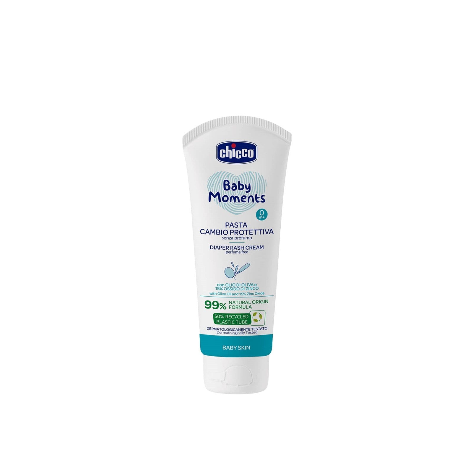 新生兒屁屁膏推薦 Chicco Baby Moments尿布疹防護膏日常換尿布使用