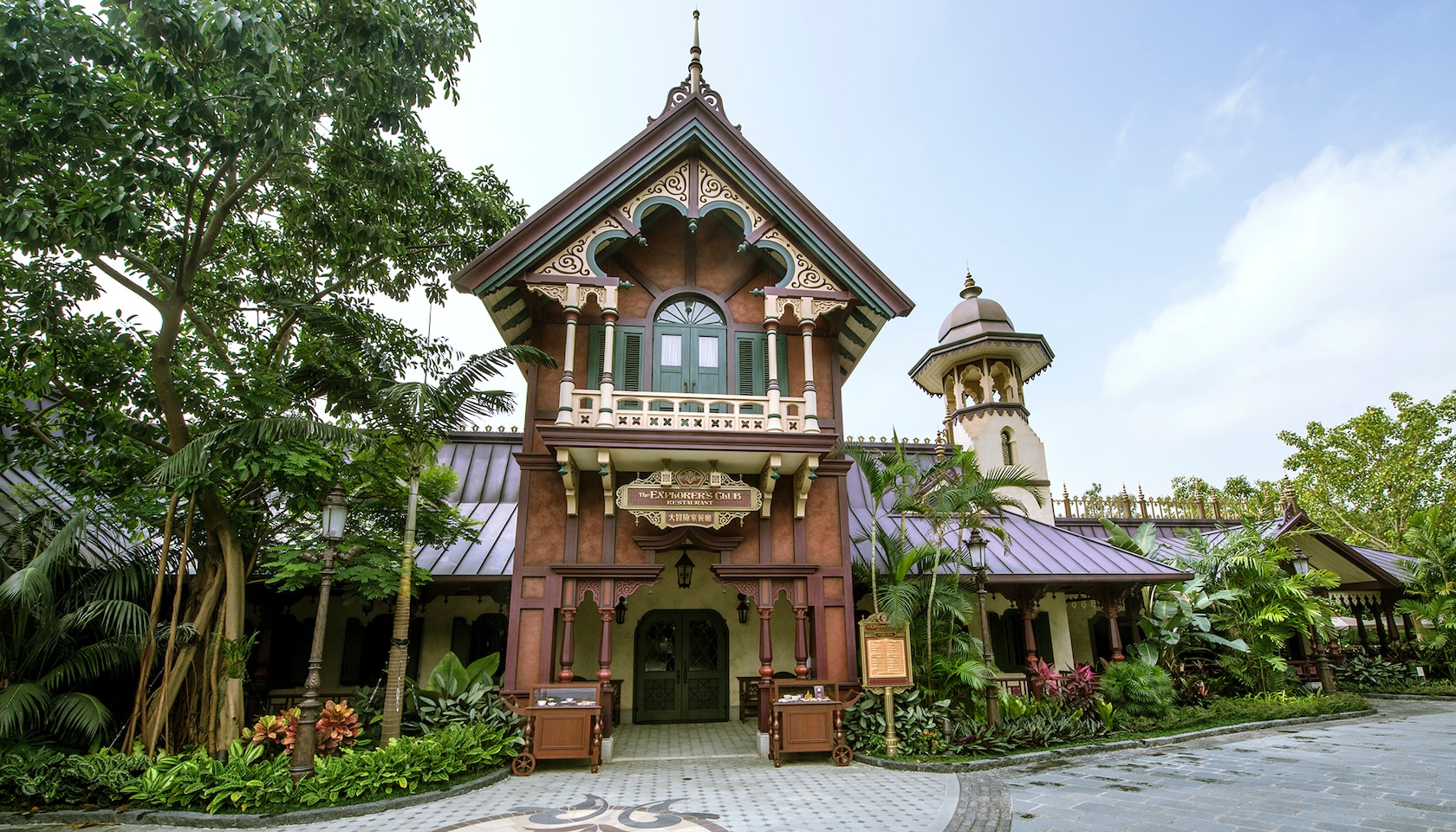 兒童主題餐廳 大冒險家餐廳 Explorer's Club Restaurant 異國探險用餐圖片